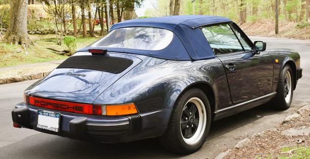 1986 Porsche Carrera Cabriolet profile