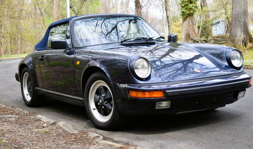 1986 Porsche Carrera Cabriolet interior